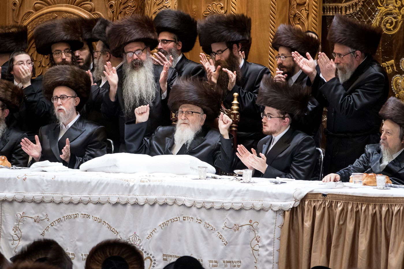 גלריה: נכד הרבי מרחמסטריווקא התחתן