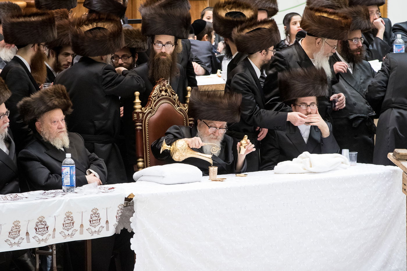 גלריה: נכד הרבי מרחמסטריווקא התחתן