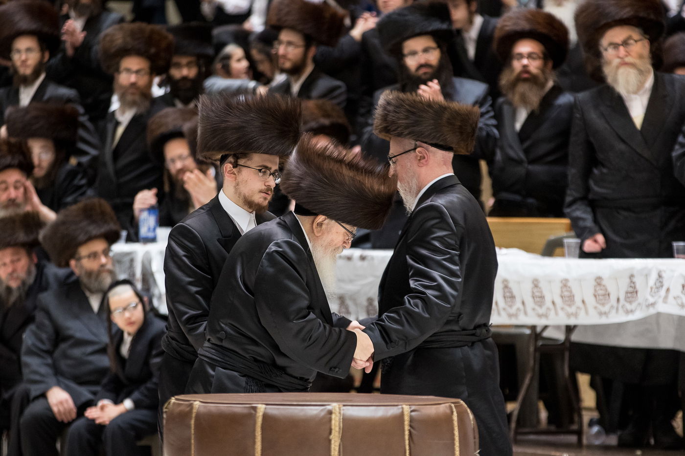 גלריה: נכד הרבי מרחמסטריווקא התחתן