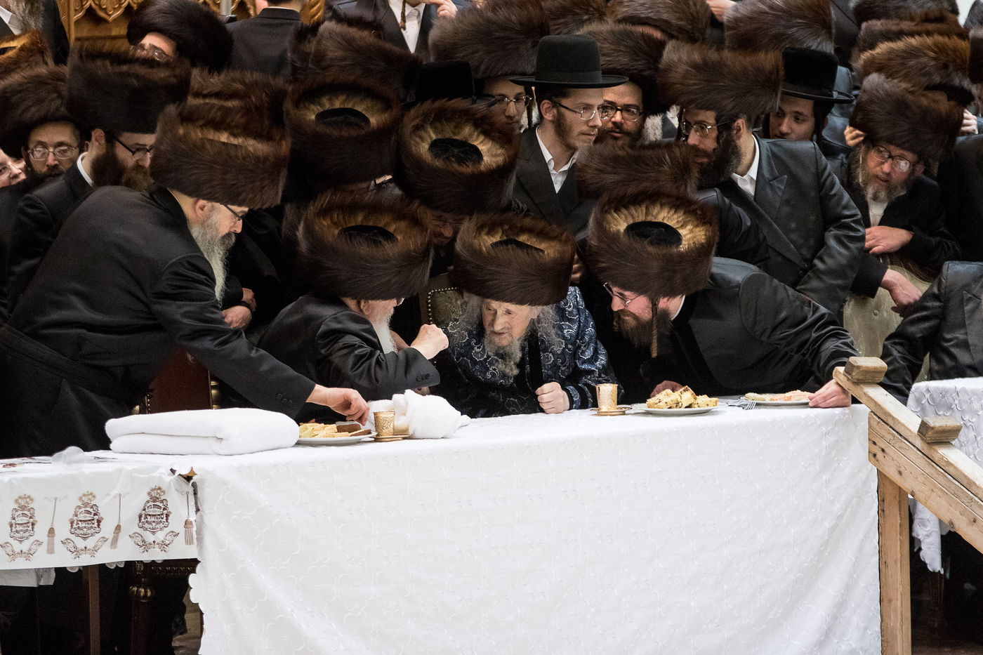 גלריה: נכד הרבי מרחמסטריווקא התחתן