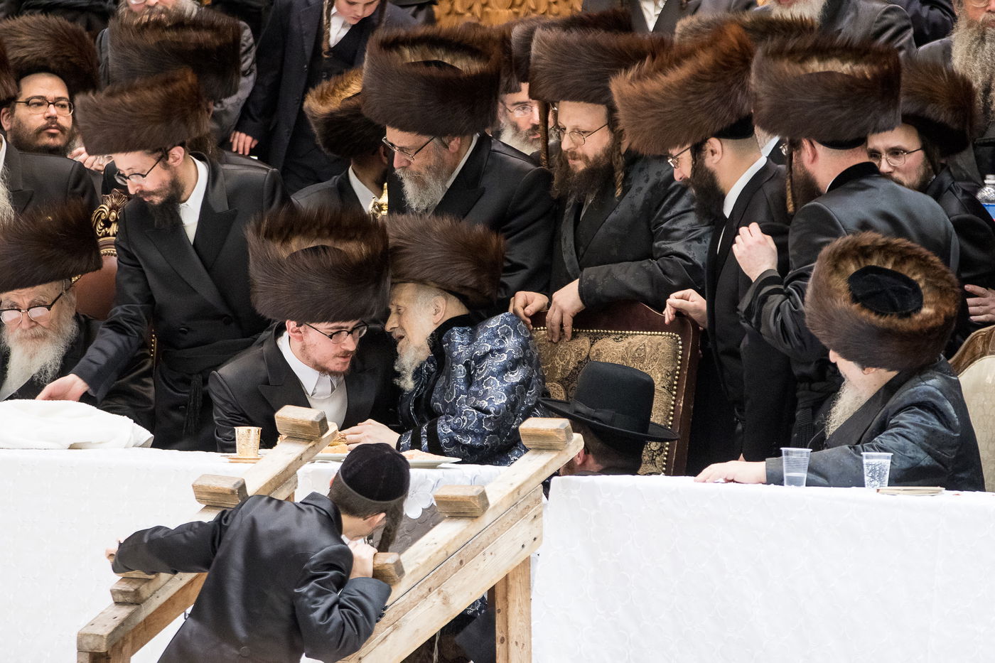 גלריה: נכד הרבי מרחמסטריווקא התחתן