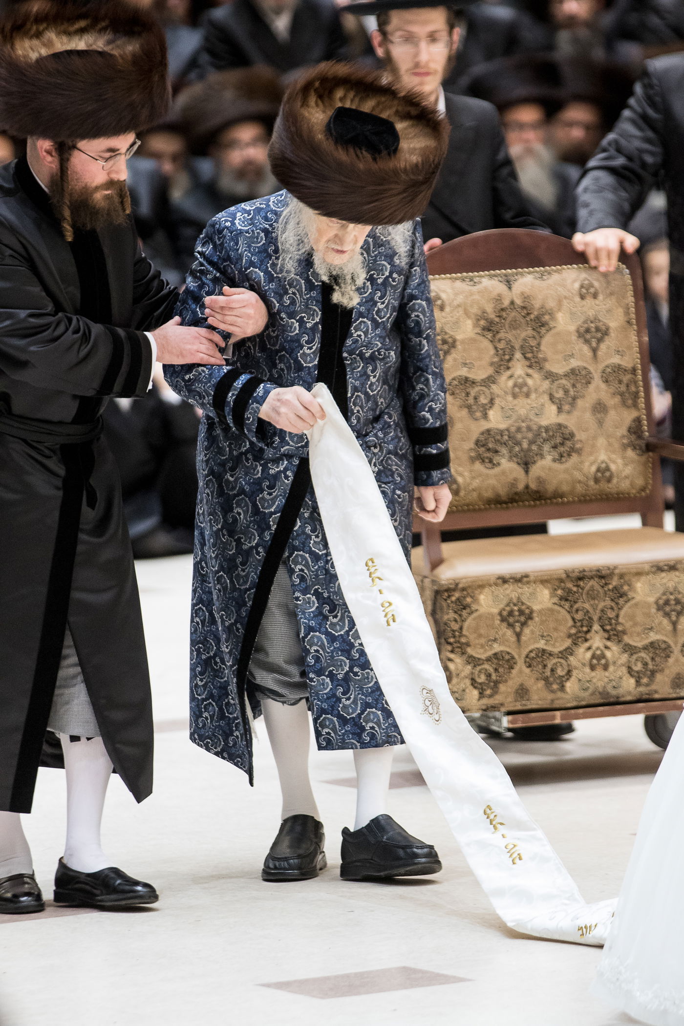 גלריה: נכד הרבי מרחמסטריווקא התחתן