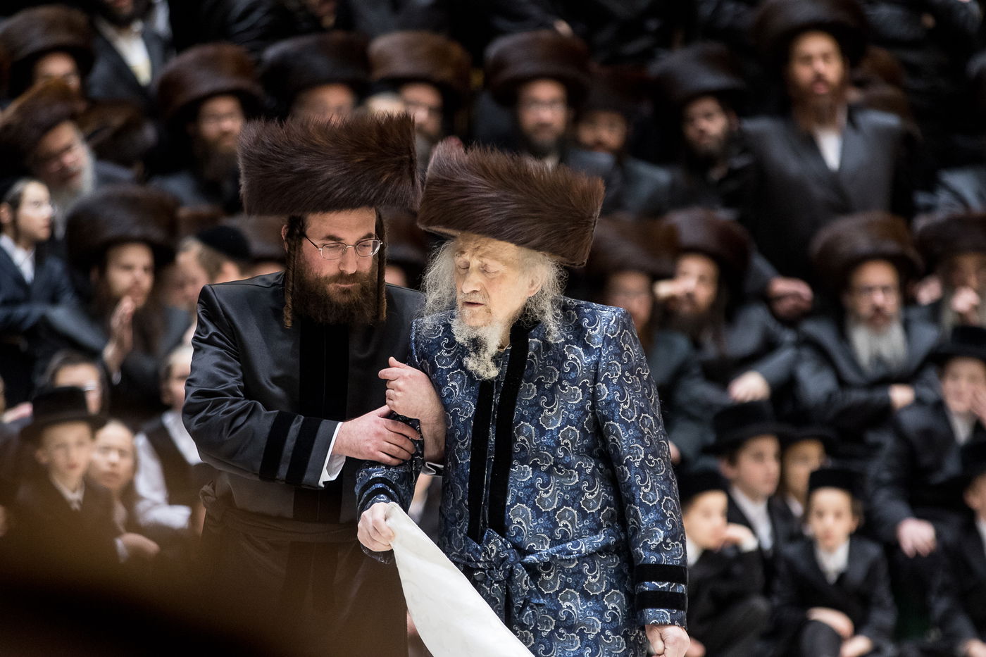 גלריה: נכד הרבי מרחמסטריווקא התחתן