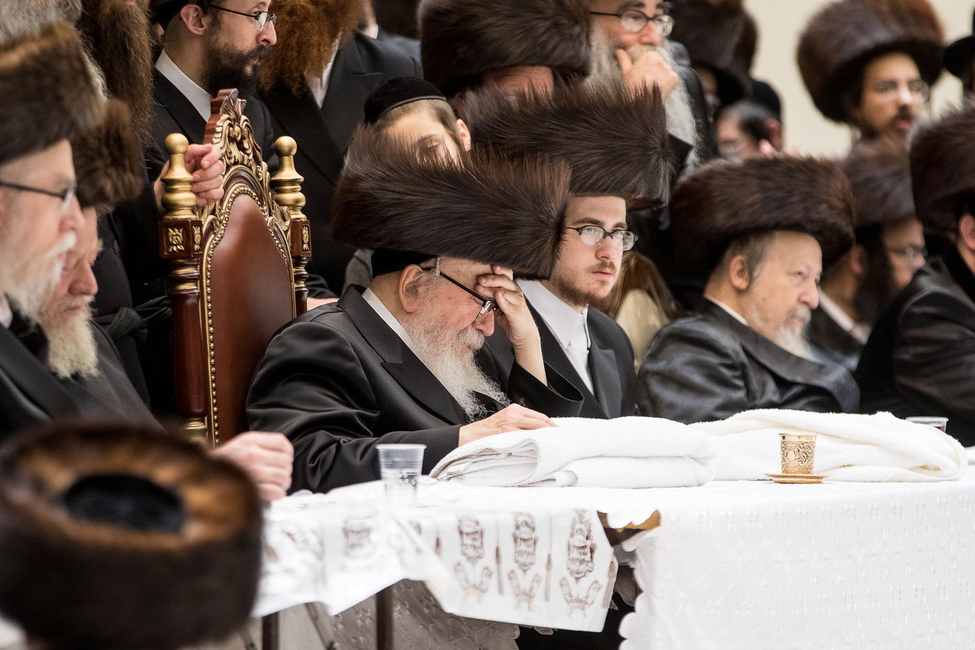 גלריה: נכד הרבי מרחמסטריווקא התחתן