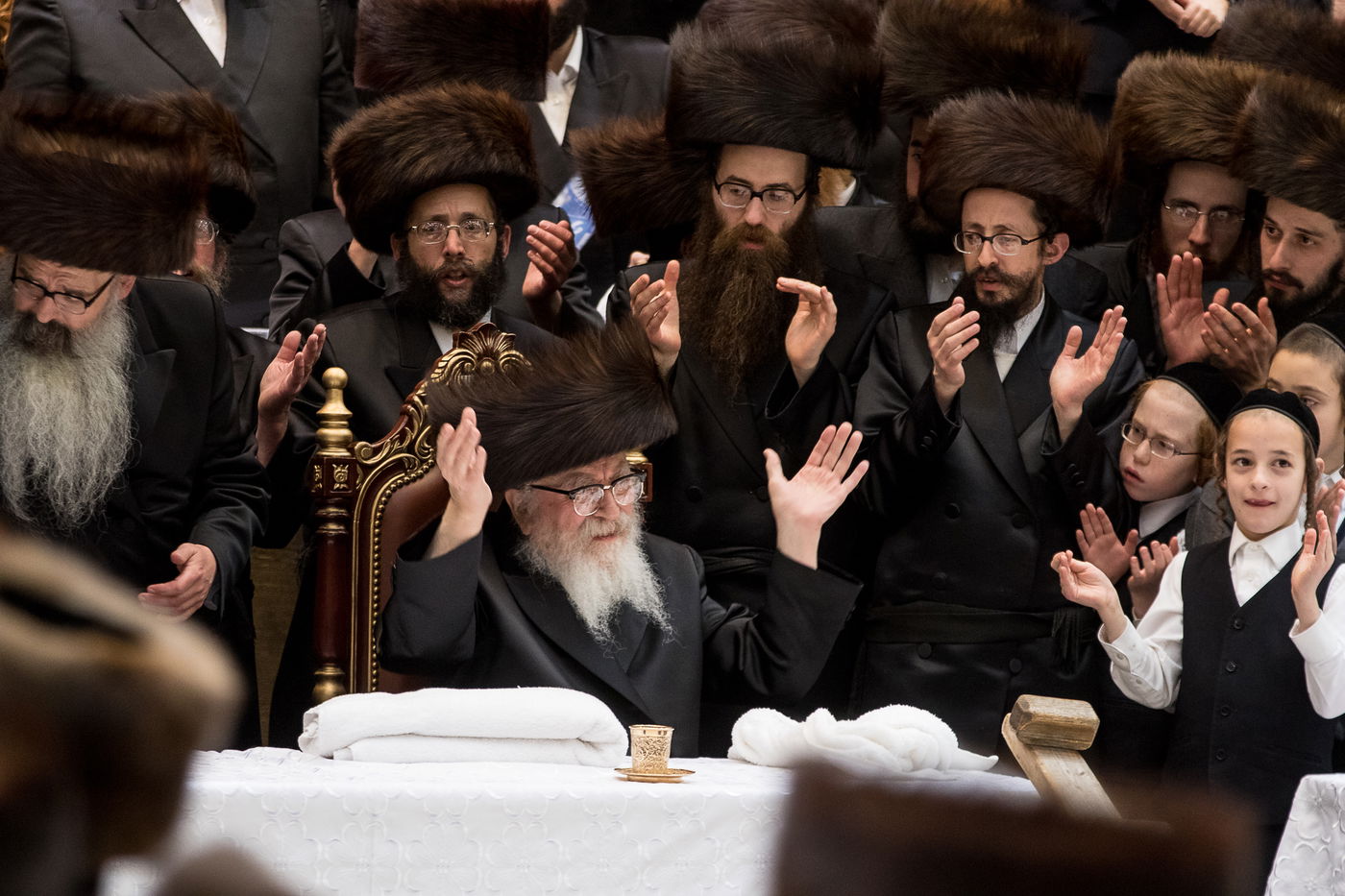 גלריה: נכד הרבי מרחמסטריווקא התחתן