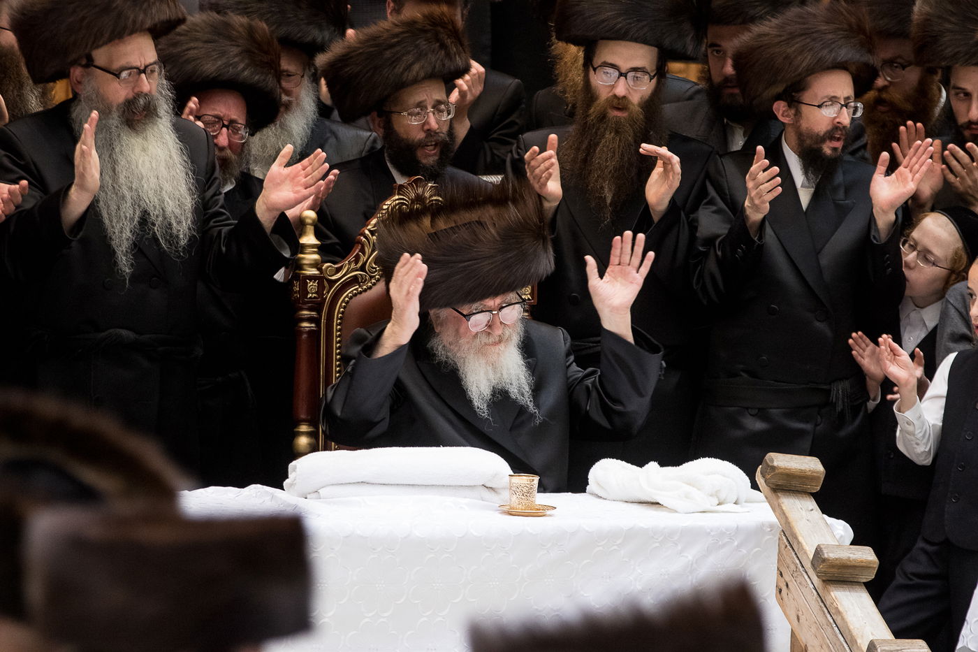 גלריה: נכד הרבי מרחמסטריווקא התחתן