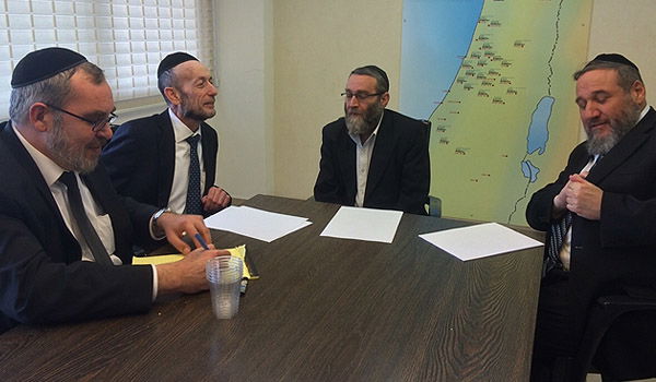 ארבעת נציגי 'דגל התורה'