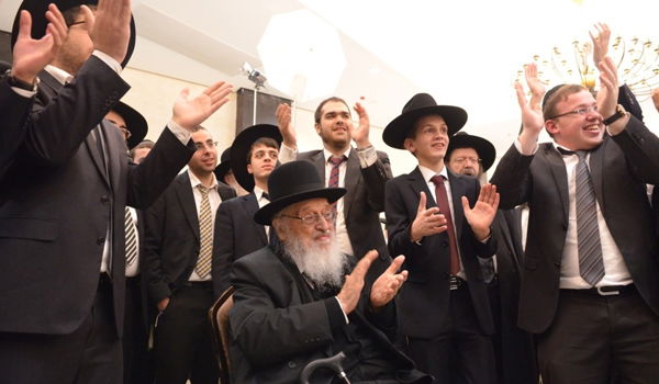 גלריה: הגרמ"צ ברגמן חיתן נכד, כולם באו