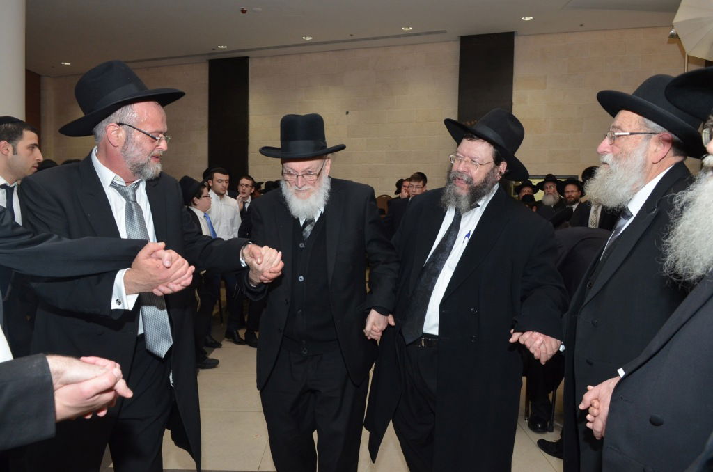 גלריה: הגרמ"צ ברגמן חיתן נכד, כולם באו