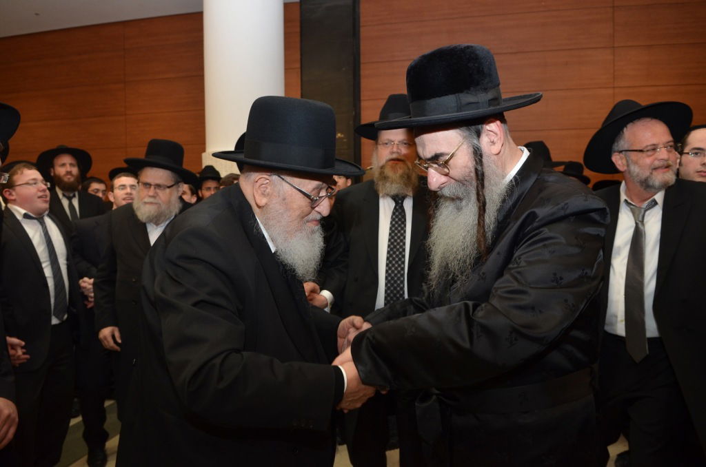 גלריה: הגרמ"צ ברגמן חיתן נכד, כולם באו