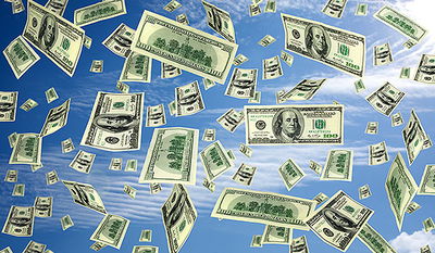 צפו: מיליוני דולרים התעופפו ברחובות הונג קונג, התושבים אספו