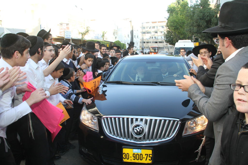 ביקור הגר"ש כהן בבני ברק • גלריה
