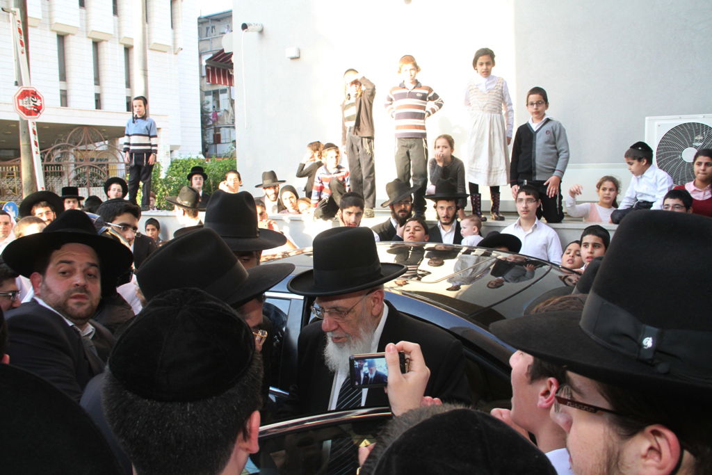 ביקור הגר"ש כהן בבני ברק • גלריה