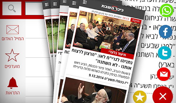 מה שיפרנו באפליקציית "כיכר השבת" החדשה?