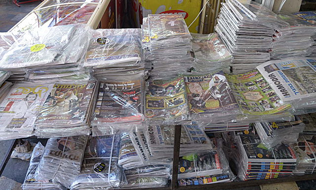 בגלל השלג הצפוי: השבועונים יופצו כבר ביום רביעי