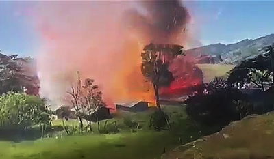 הקולומביאנים כנראה כבר לא יאהבו זיקוקי דינור • צפו