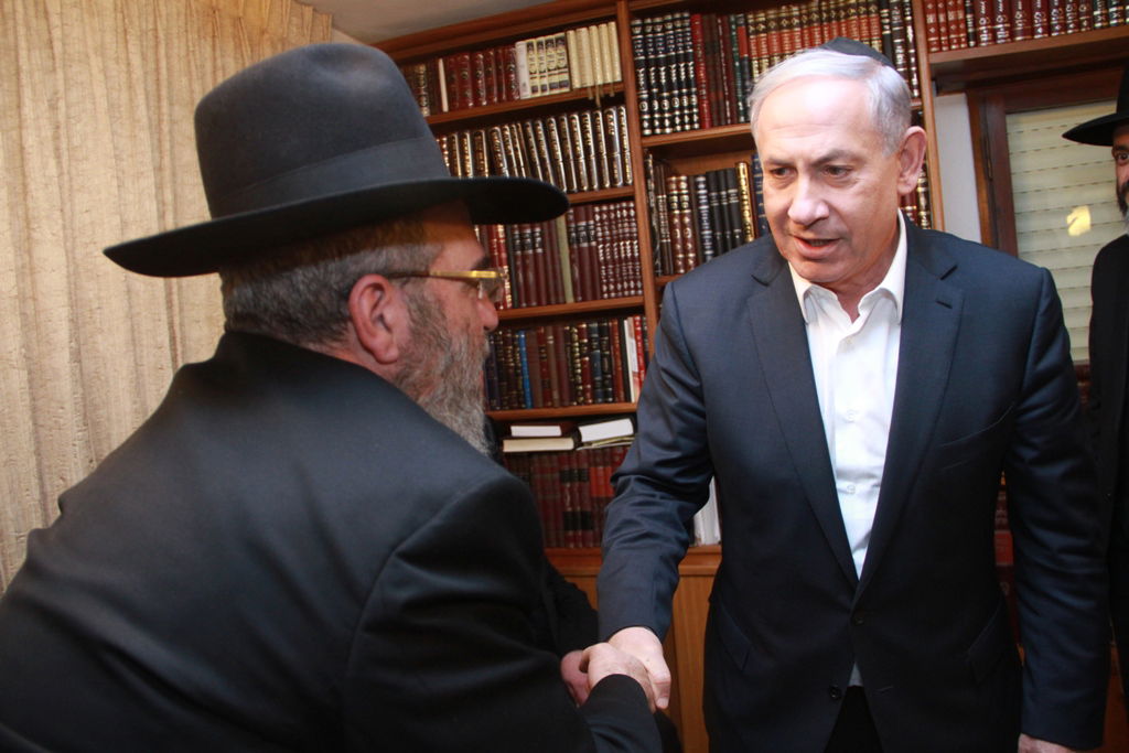 ראש הממשלה ניחם את הגר"ש כהן על פטירת אחותו