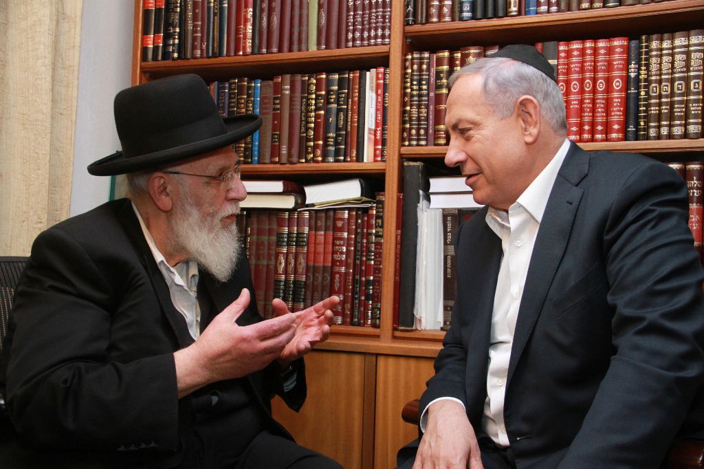 ראש הממשלה ניחם את הגר"ש כהן על פטירת אחותו