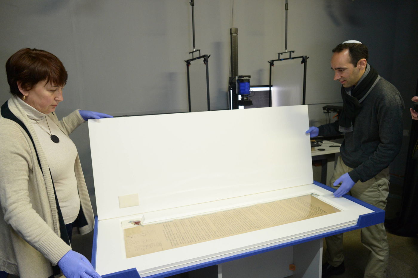 שוחזרה מגילת העצמאות