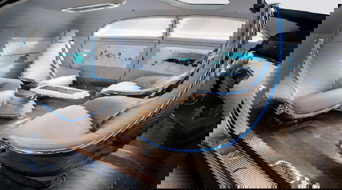 ללא נהג: כך נראה רכב העתיד של מרצדס - F 015