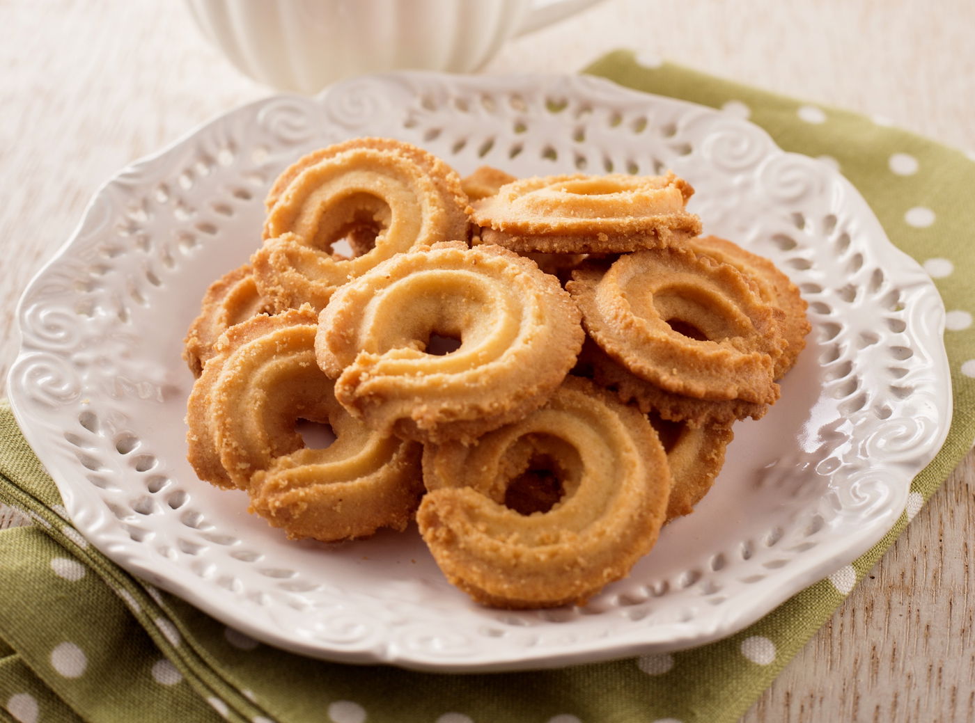 קלאסיקה חורפית. עוגיות מרוקאיות פריכות לתה