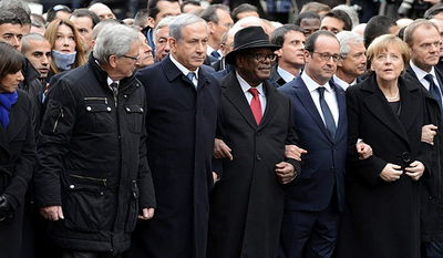 נתניהו לאחר הצעדה: "יש להילחם בטרור עד חורמה"