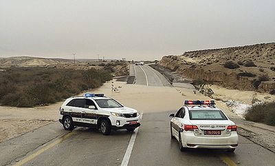 צפו: השיטפונות בנחלים צין וקדרון