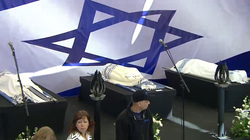 מסע הלוויה בירושלים