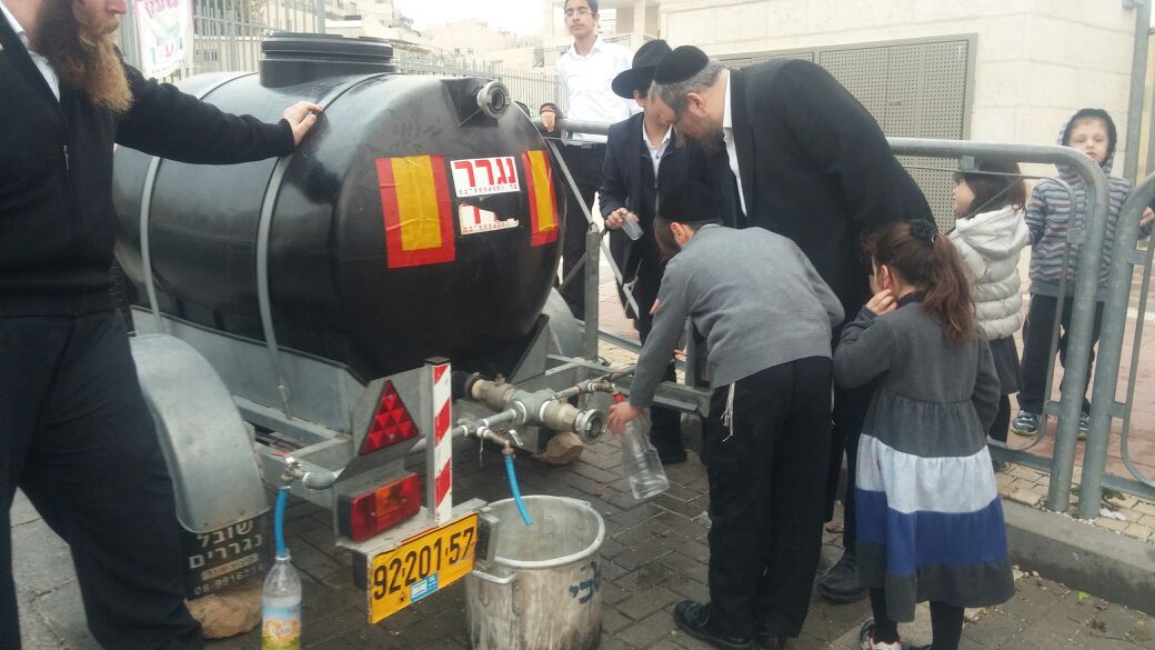 ביתר עילית: "גבעה B" נותקה ממים במשך שעות