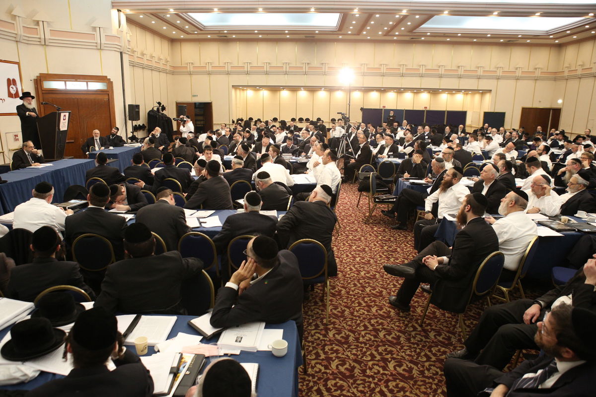 תיעוד: פתיחת 'ירחי כלה' של אגודת ישראל באמריקה