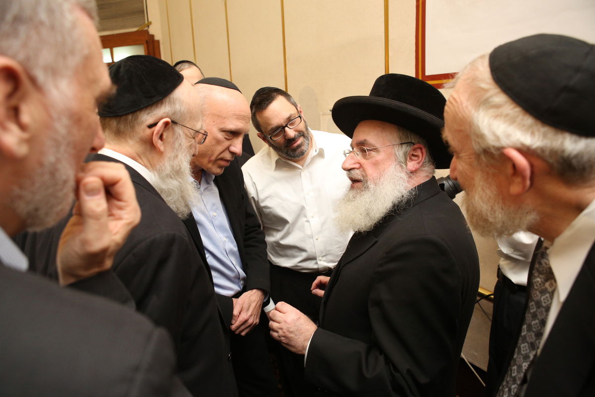 תיעוד: פתיחת 'ירחי כלה' של אגודת ישראל באמריקה