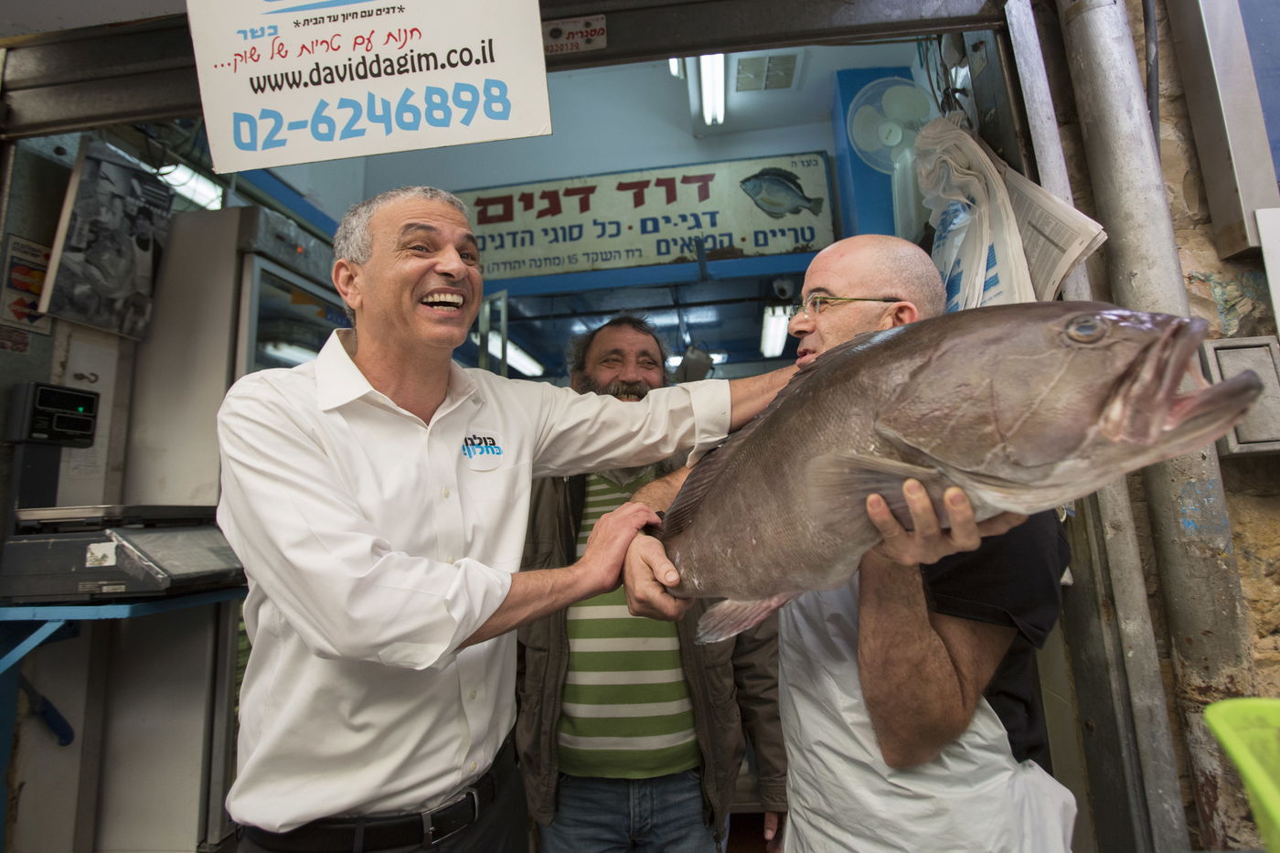 גלריה: כחלון וגלנט ביקרו במחניודה