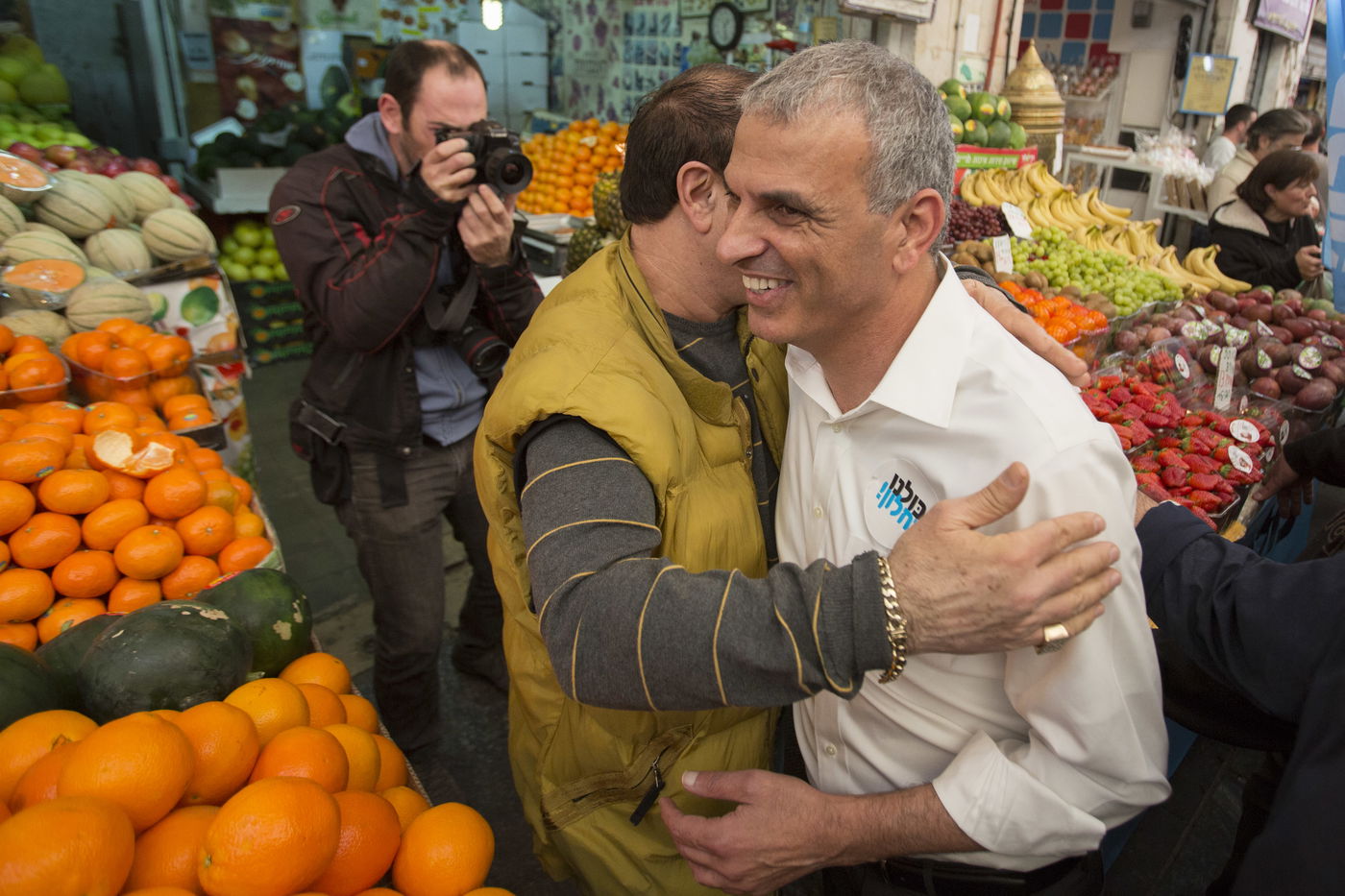 גלריה: כחלון וגלנט ביקרו במחניודה