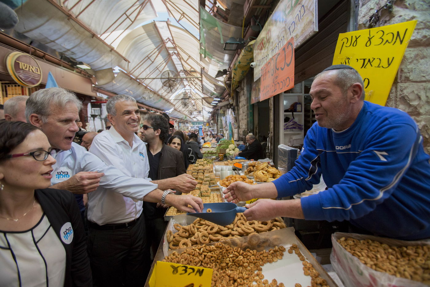 גלריה: כחלון וגלנט ביקרו במחניודה