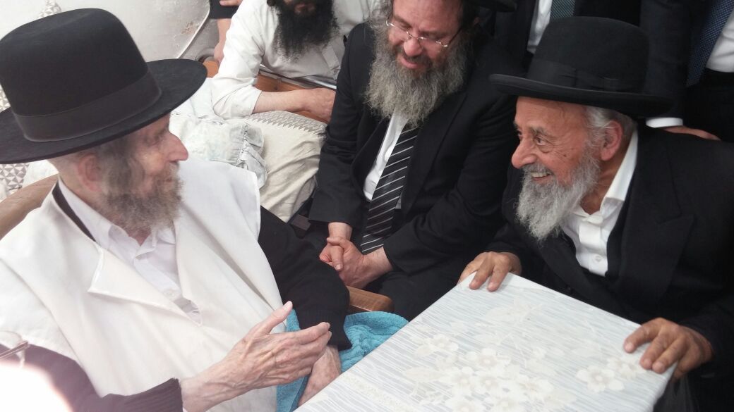 הגר"ש בעדני ביקר אצל הגראי"ל והתברך: "יאריך ימים על ממלכתו"