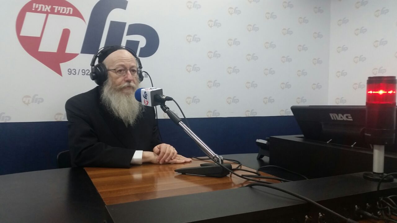 ח"כ ליצמן במהלך הראיון