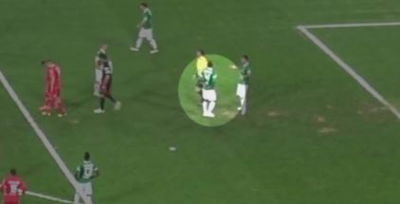 שחקן 'חיבל' בנקודת הפנדל, ותועד