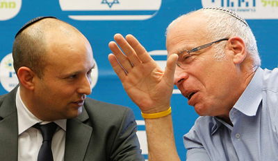 זה סופי: אורי אריאל ונפתלי בנט חתמו על הסכם אחדות