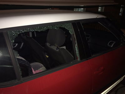 הרכב שהותקף