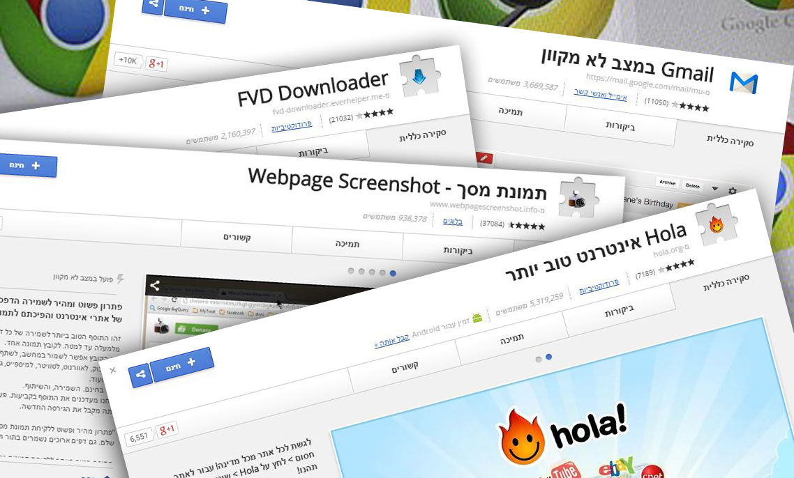 5 תוספים לכרום שאתם חייבים להתקין על דפדפן הגוגל כרום שלכם