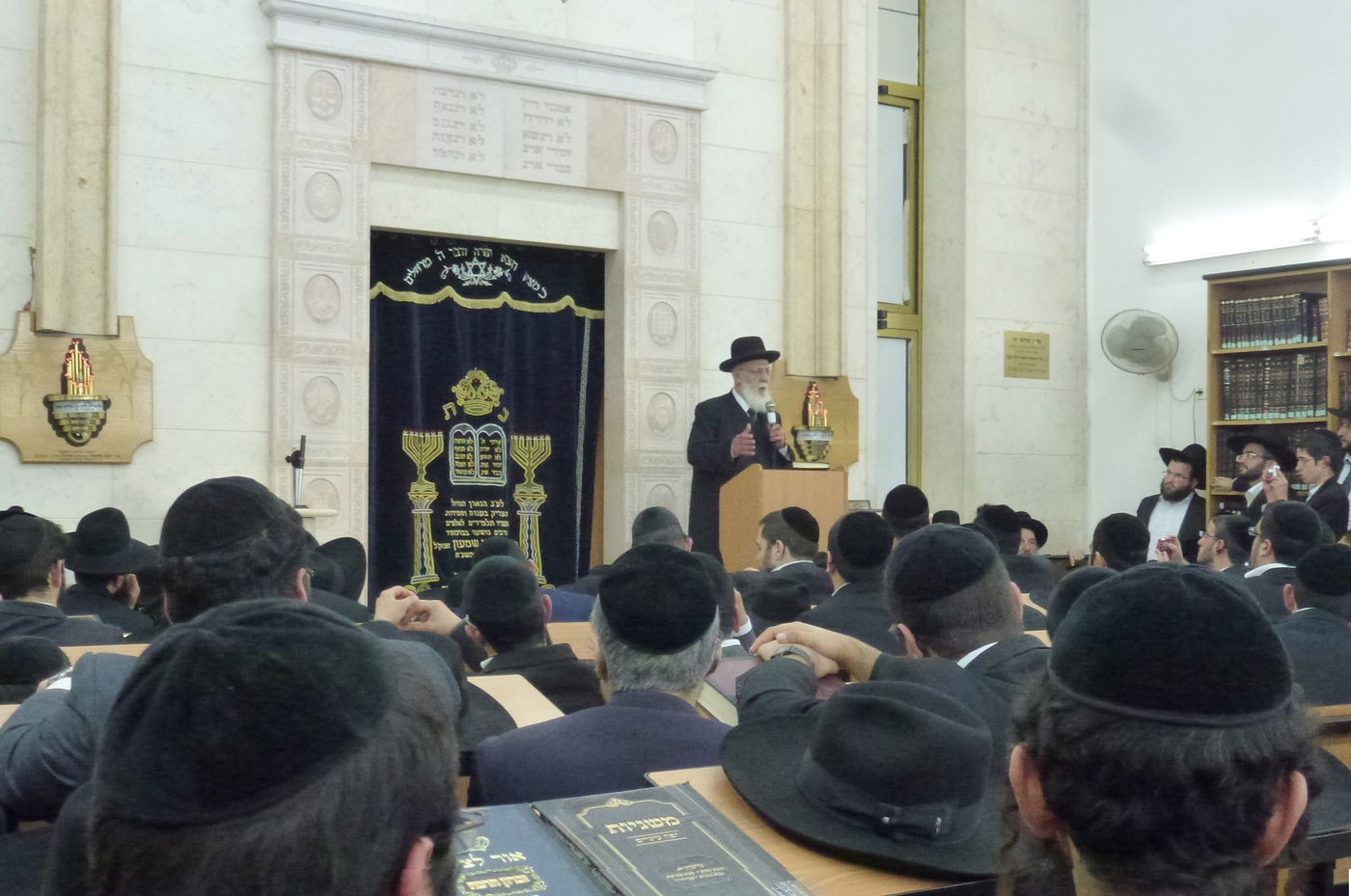 עצרת לזכר הגאון רבי מנצור בן שמעון זצ"ל • תמונות