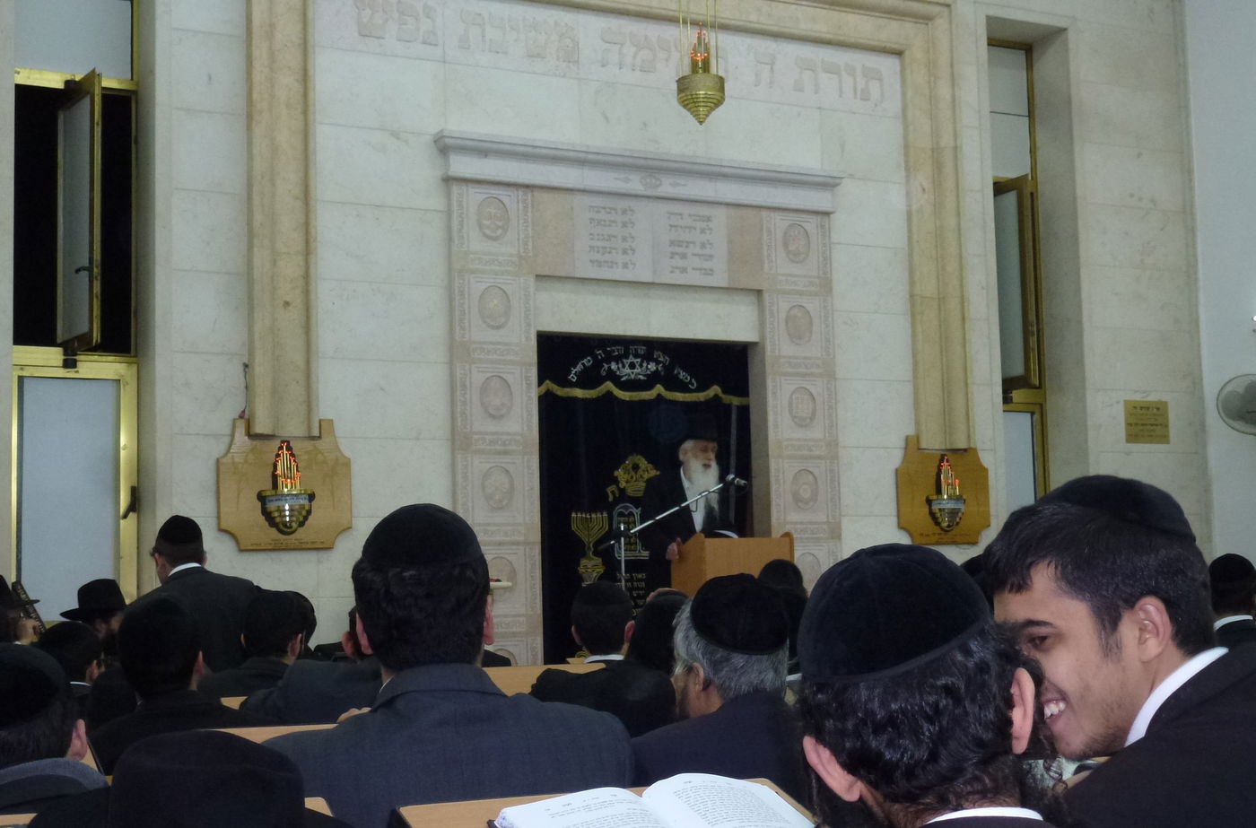 עצרת לזכר הגאון רבי מנצור בן שמעון זצ"ל • תמונות