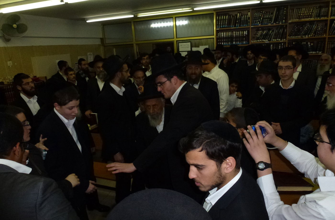 עצרת לזכר הגאון רבי מנצור בן שמעון זצ"ל • תמונות