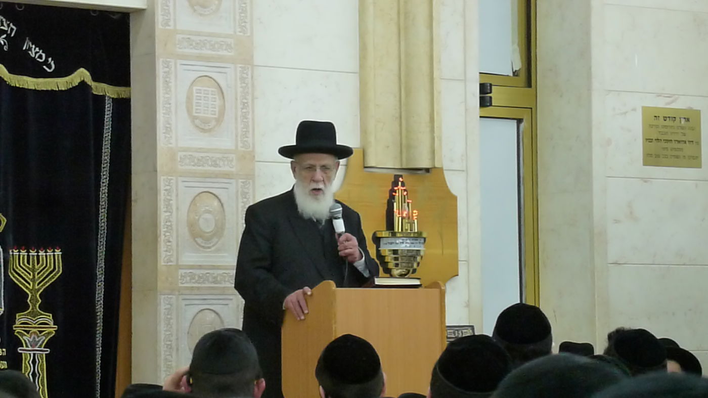 עצרת לזכר הגאון רבי מנצור בן שמעון זצ"ל • תמונות