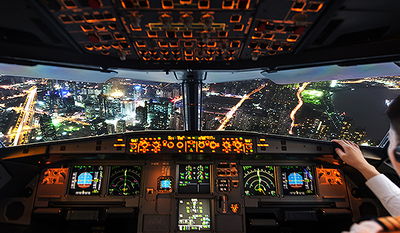 אופס: הטייס ננעל מחוץ לתא • וידאו