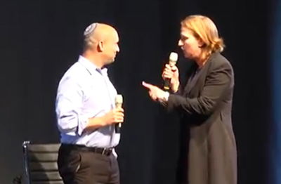 ציפי לבני לנפתלי בנט: "יש לי בעיה עם שקרנים" • וידאו