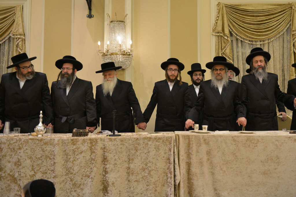 גלריה: שמחת התנאים לנכד האדמו"ר מסאטמר