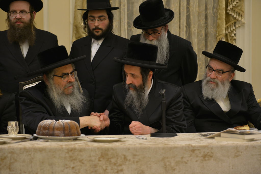 גלריה: שמחת התנאים לנכד האדמו"ר מסאטמר