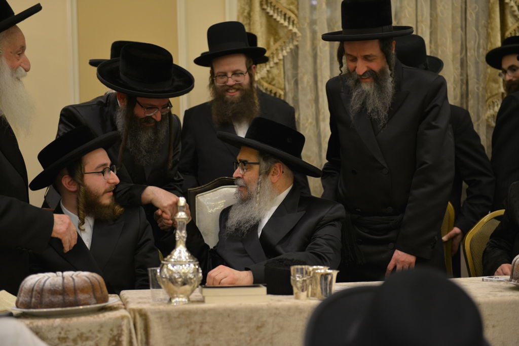 גלריה: שמחת התנאים לנכד האדמו"ר מסאטמר