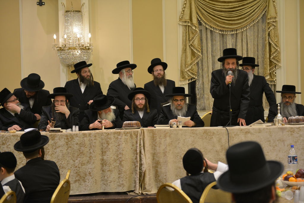 גלריה: שמחת התנאים לנכד האדמו"ר מסאטמר